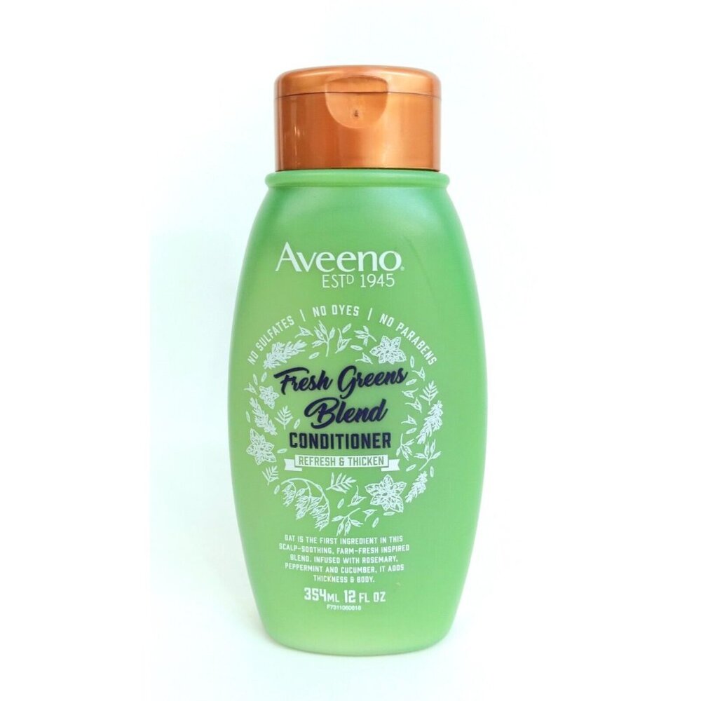 Fresh Greens Blend Conditioner Aveeno Rosemary Peppermint  Cucumber 12oz/354ml
